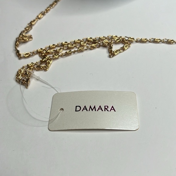 Damara Hardshell Evening Teal Metallic Geometric Clutch Shoulder Bag - New - Picture 4 of 12